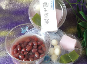 冷やしぜんざい　涼み茶屋